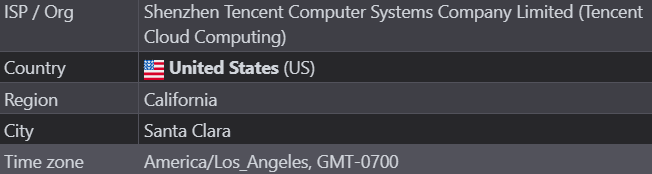 ip info screenshot